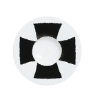 Funky Black Cross Cosplay Lenses